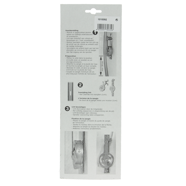 Mack 1010092 - 1 accessorio avvolginastro 6m 22mm | 5 pezzi