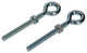 Mack 1008548 - 2 cáncamos + tuerca m6 x 60mm galvanizados | 10 piezas