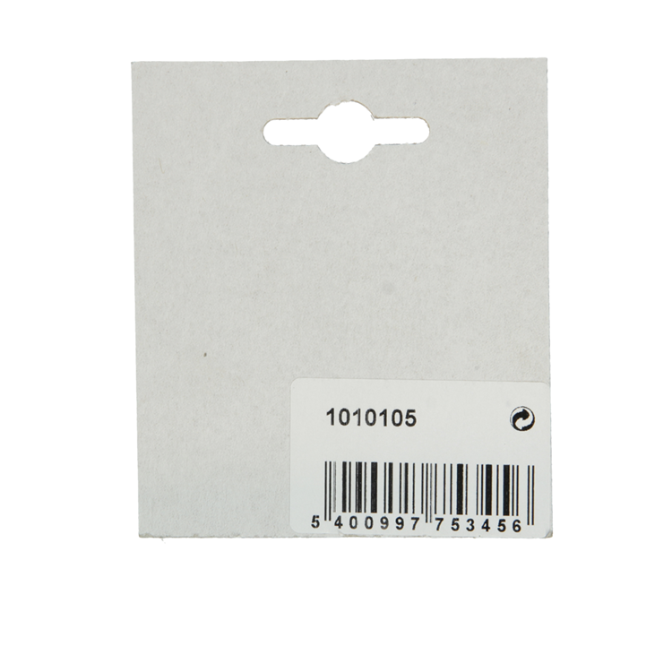 Mack 1010105 - 1 guía de cinta para persiana marrón 14mm | 5 piezas