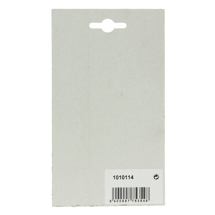 Mack 1010114 - 2 ganchos parachoques trapecio para persiana enrollable blanca 42mm | 10 piezas
