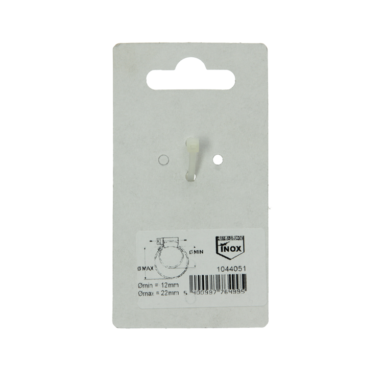 Mack 1044051 - anillo tensor de acero inoxidable (2) 12-22 mm | 10 piezas