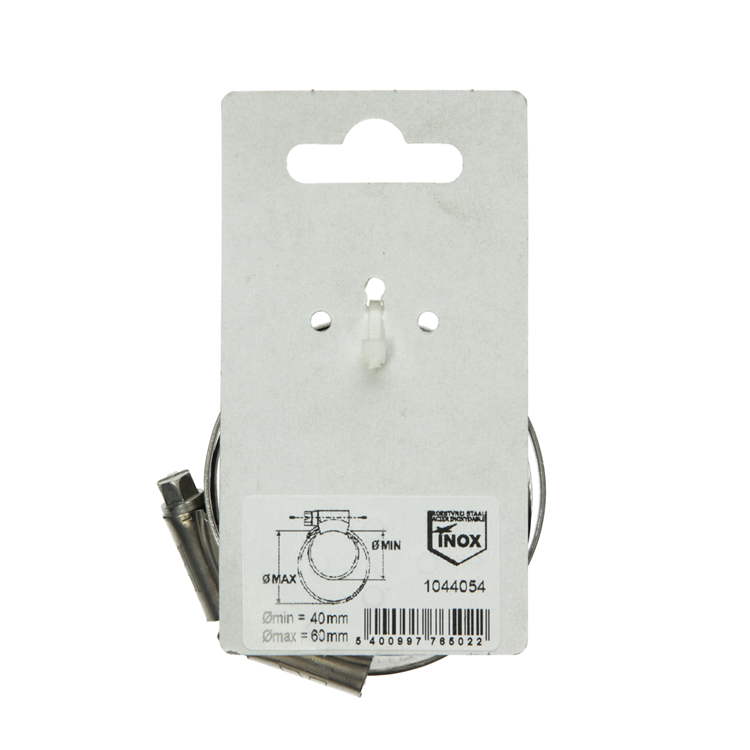 Mack 1044054 - anillo tensor de acero inoxidable (2) 40-60 mm | 10 piezas