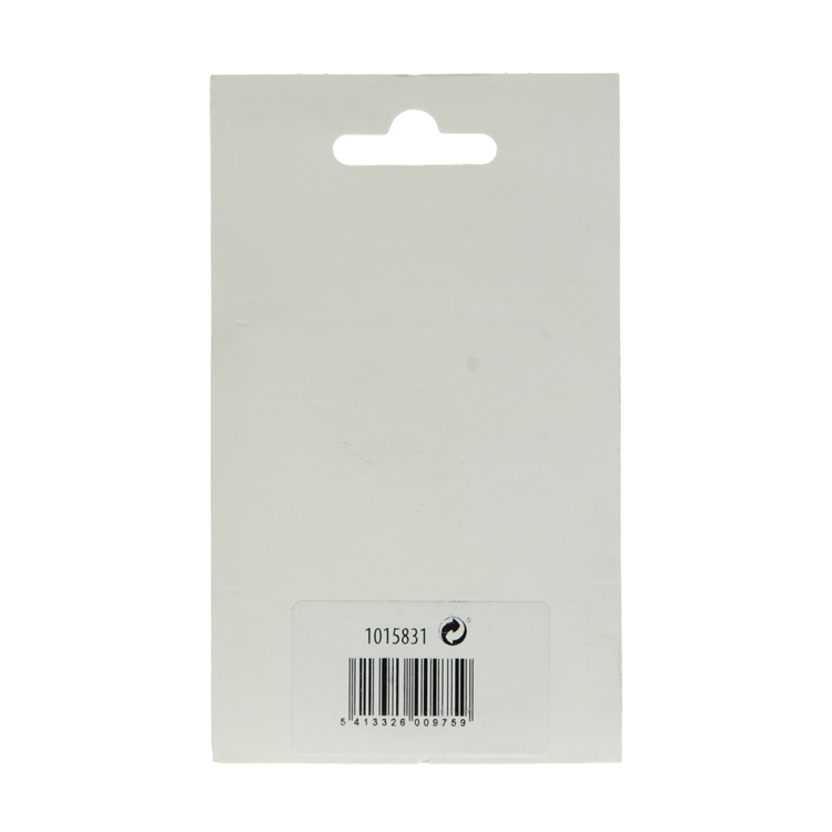 Mack 1015831 - 1 cilindro soporte mueble l.l. niquelado 20 mm | 5 piezas