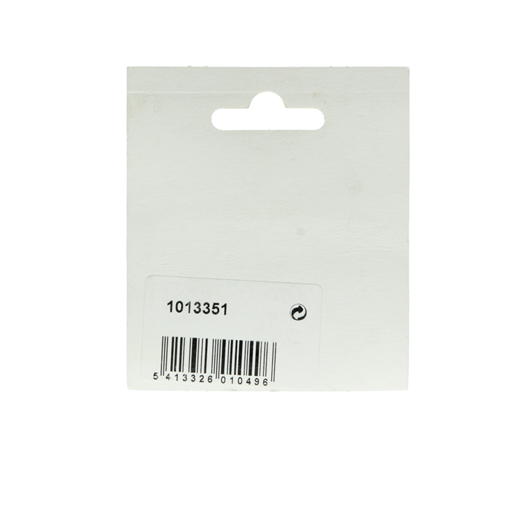 Mack 1013351 - 2 bisagras para muebles derecha niquelada alto 40 x ancho 50 mm | 5 piezas