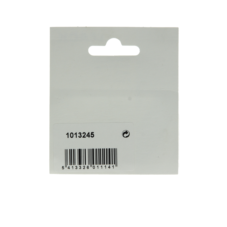 Mack 1013245 - 4 bisagras estrechas galvanizadas h 25 x w 18 mm | 5 piezas