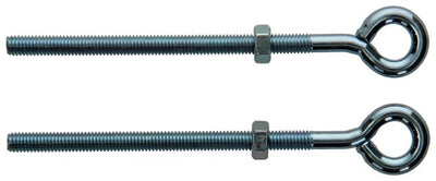 Mack 1008550 - 2 golfari + dado m6 x 100mm zincati | 10 pezzi