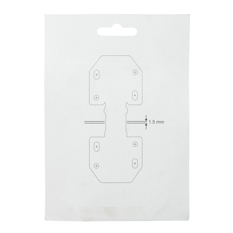 Mack 1013624 - 2 cerniere a molla nichelate easy-line | 5 pezzi