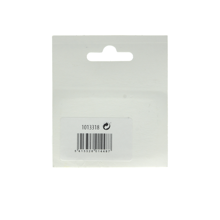 Mack 1013318 - 12 soportes para estantes ø 7mm casquillos ø 7,5mm latonados | 5 piezas