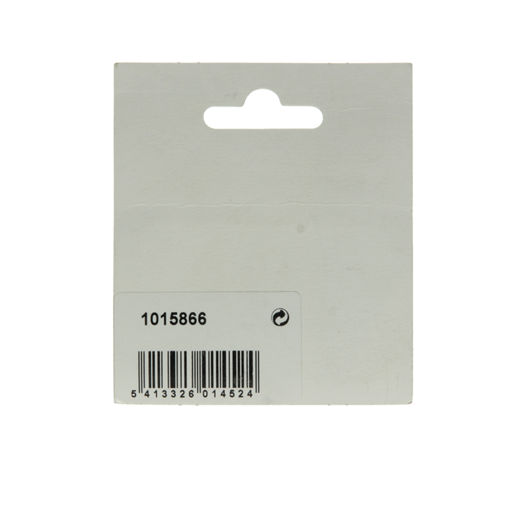 Mack 1015866 - 8 soportes de marco niquelados | 5 piezas