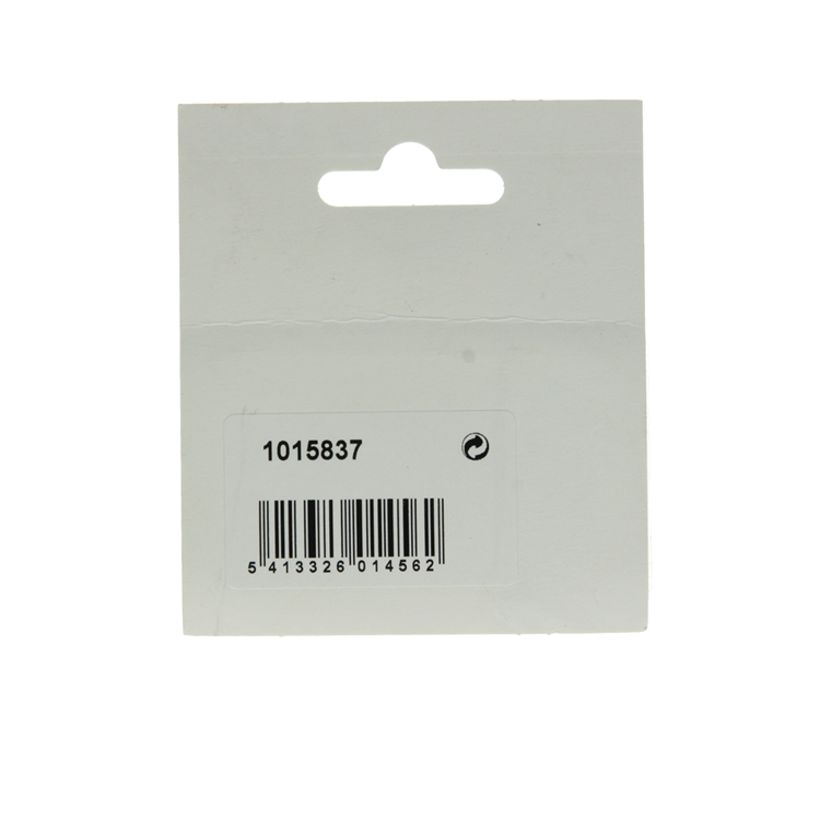 Mack 1015837 - 20 soportes para estantes plástico blanco ø 5 mm | 10 piezas