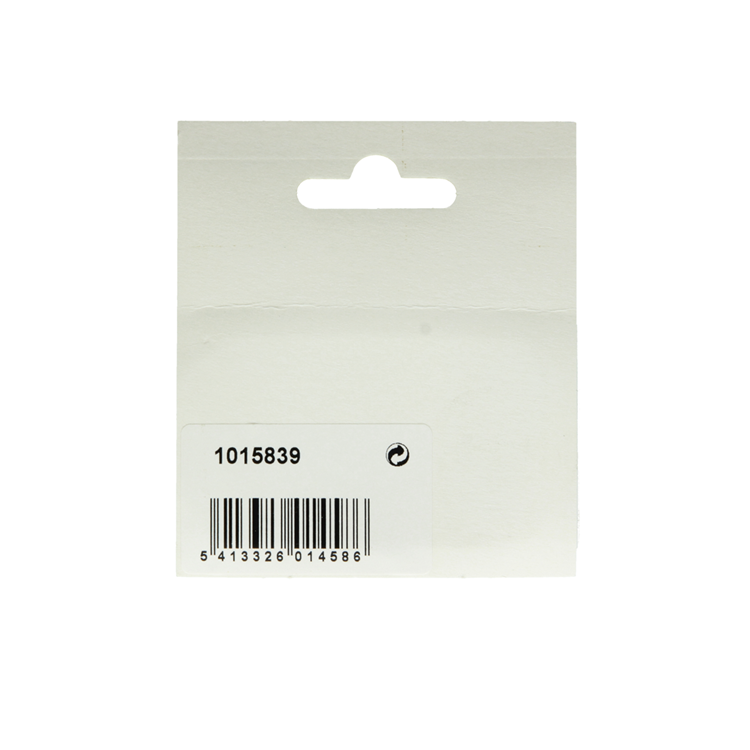 Mack 1015839 - 20 soportes para estantes plástico blanco ø 7 mm | 10 piezas