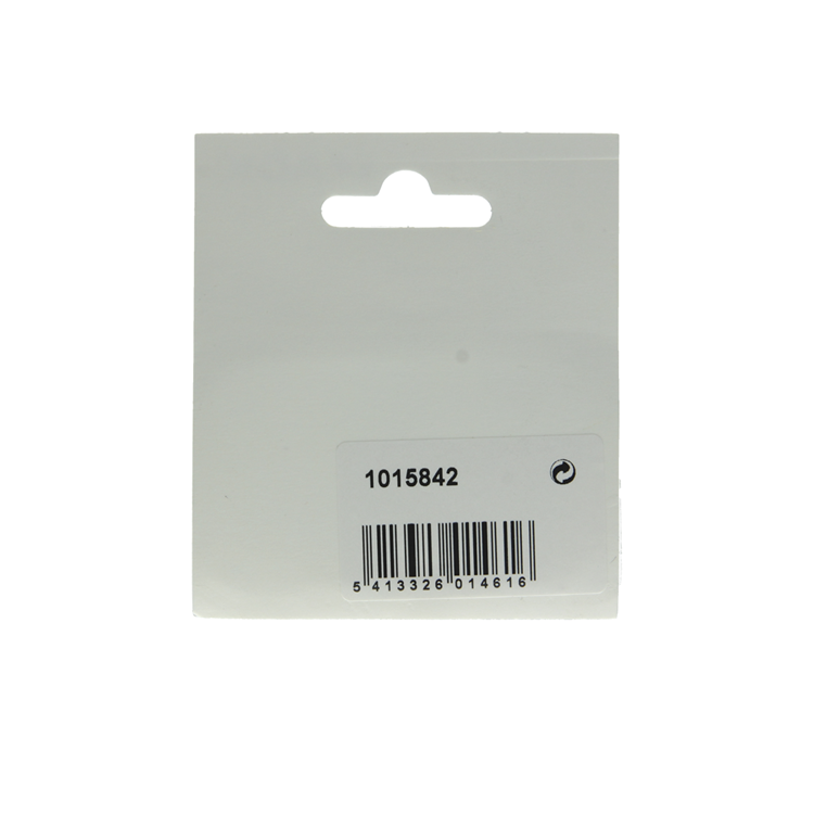 Mack 1015842 - 20 soportes para estantes plástico marrón ø 7 mm | 5 piezas