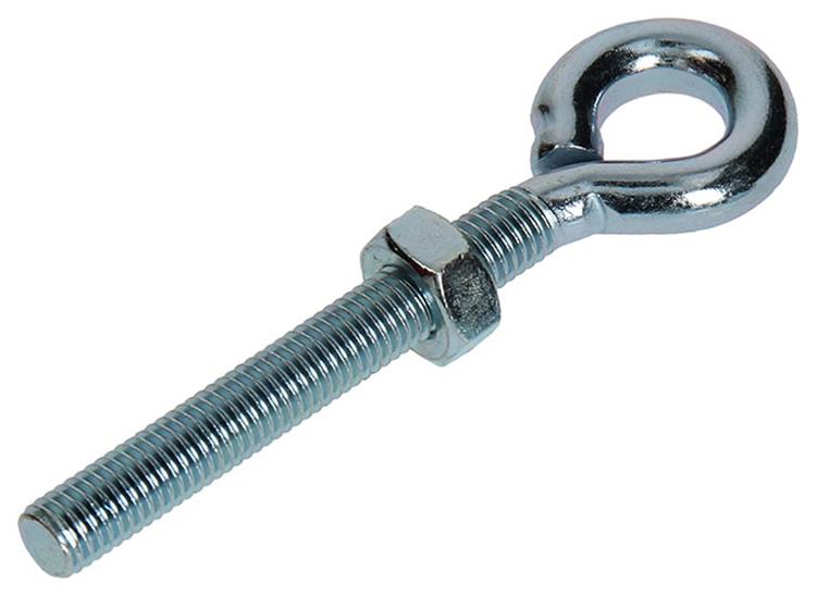 Mack 1008554 - 2 cáncamos + tuerca m10 x 80mm galvanizados | 10 piezas