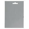 Mack 1013298 - 4 cuadrados plegados galvanizados 75x75x18x2mm | 10 piezas