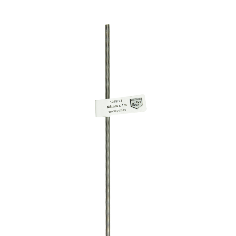 Mack 1015773 - varillas roscadas acero inoxidable a2 din 976 m5x1m | 10 piezas
