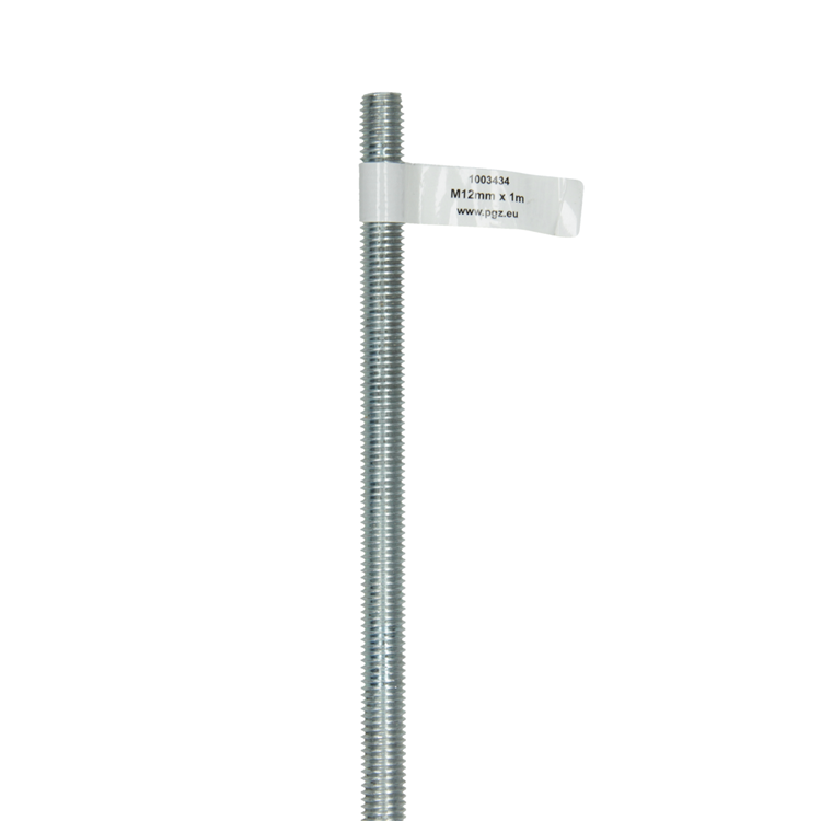 Mack 1003434 - varillas roscadas galvanizadas din 976 m12x1m | 10 piezas