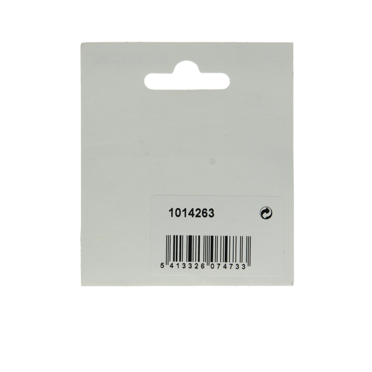 Mack 1014263 - corredera de ventana con pomo redondo, bicromatado a 60 - b 10 mm | 5 piezas