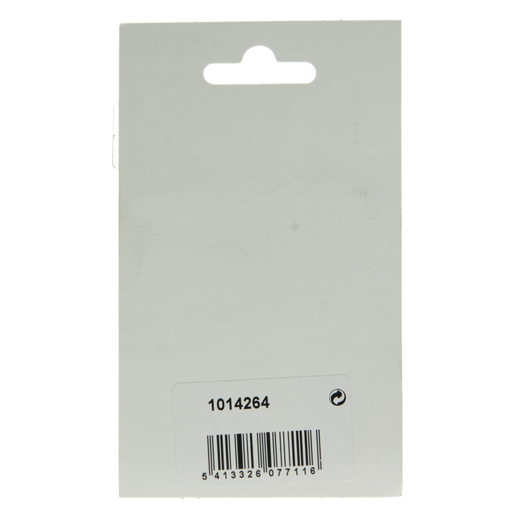 Mack 1014264 - corredera de ventana con pomo redondo, bicromatado a 80 - b 20 mm | 5 piezas