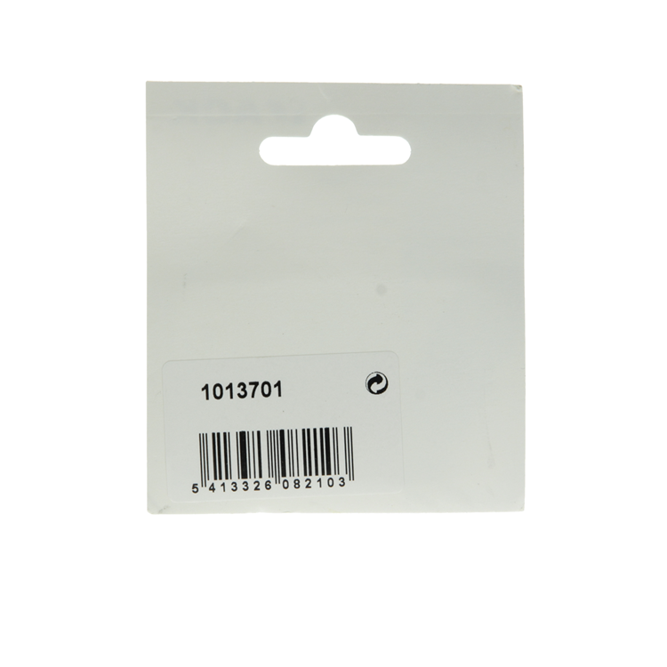 Mack 1013701 - 20 soportes para estantes acero galvanizado ø 5 x 16 mm | 5 piezas