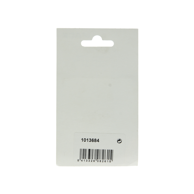 Mack 1013684 - 1 pestillo corredero de latón cromado a 50 - b 16 mm | 5 piezas