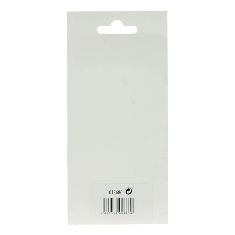 Mack 1013686 - 1 pestillo deslizante latón cromado a 100 - b 16 mm | 5 piezas