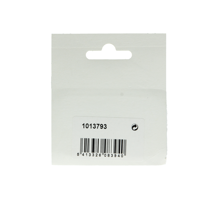Mack 1013793 - 4 cuadrados plisados ​​pintados de blanco 30x30mm | 10 piezas