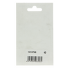 Mack 1013795 - 4 cuadrados plisados ​​pintados de blanco 60x60mm | 10 piezas
