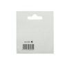 Mack 1013709 - 2 bisagras estrechas acero inoxidable h 40 x w 25 mm | 5 piezas