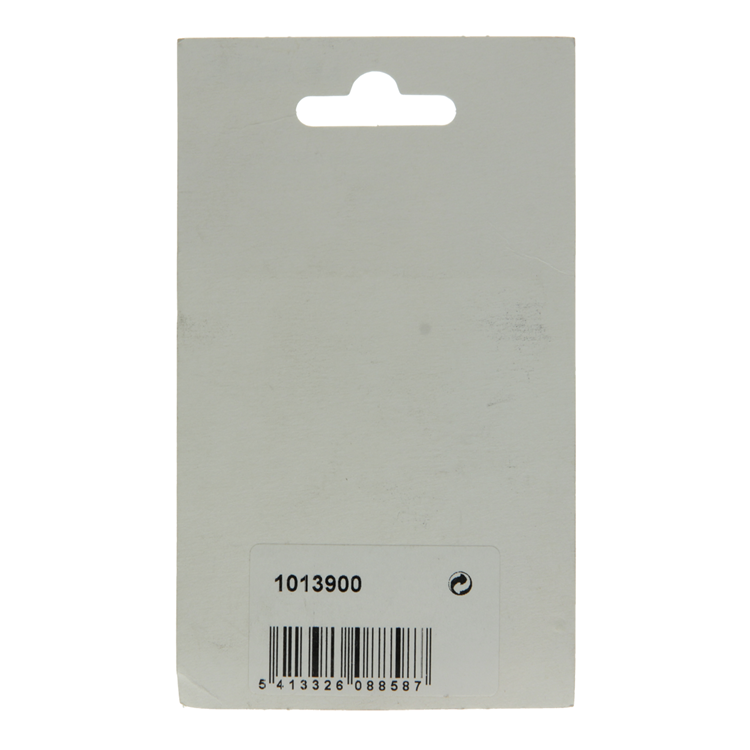 Mack 1013900 - 2 bisagras de armario semiocultas. niquelado alto 66 x ancho 30 mm | 5 piezas