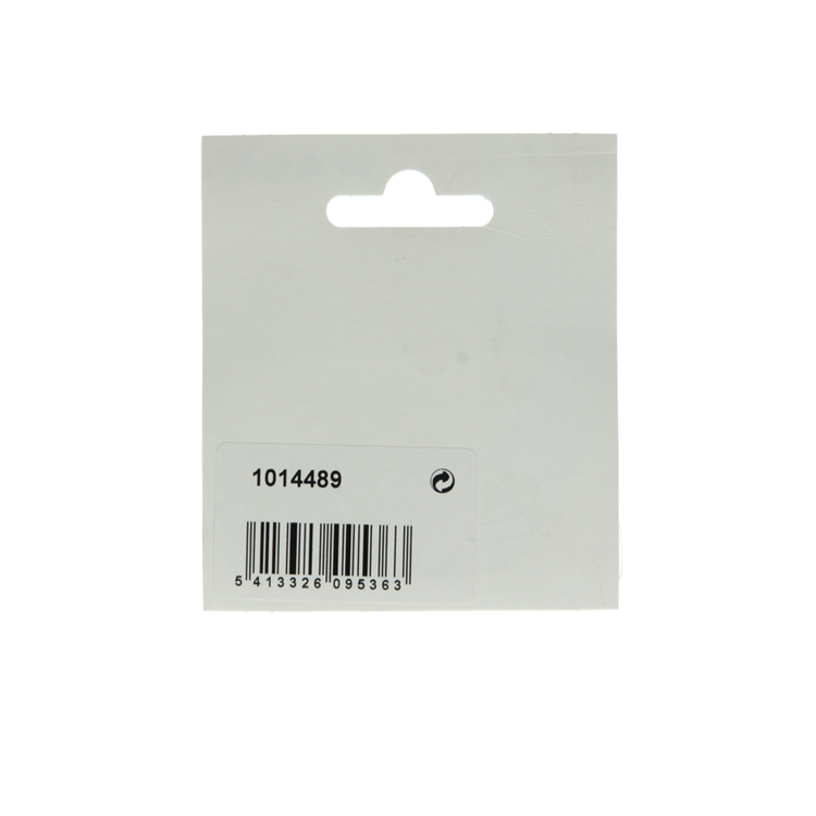 Mack 1014489 - 12 tapas blancas ø 6 mm | 5 piezas