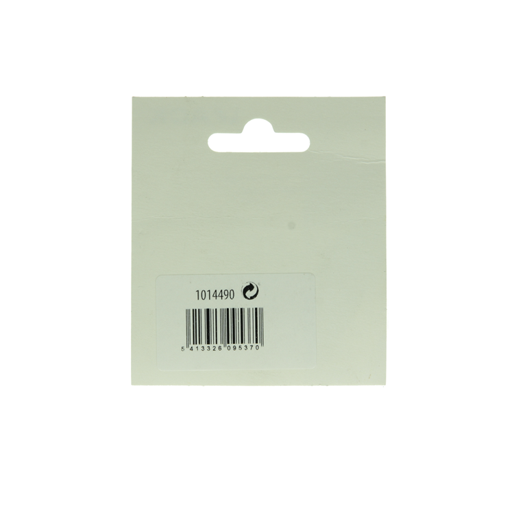 Mack 1014490 - 12 soportes para estantes transparentes ø 5 mm | 5 piezas