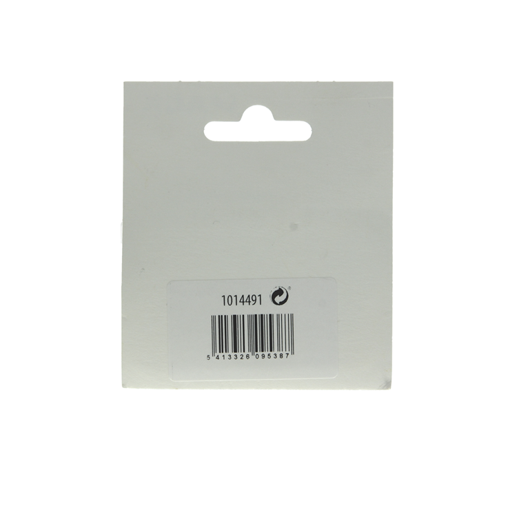 Mack 1014491 - 8 soportes para estantes niquelados ø 5 mm | 5 piezas