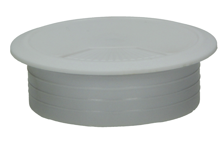 Mack 1014494 - 1 pote para entrada de cables blanco ø 60 mm | 10 piezas