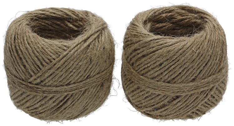 Mack 1014949 - florist's twine 1mm 2 x approx. 37.5m | 5 pieces
