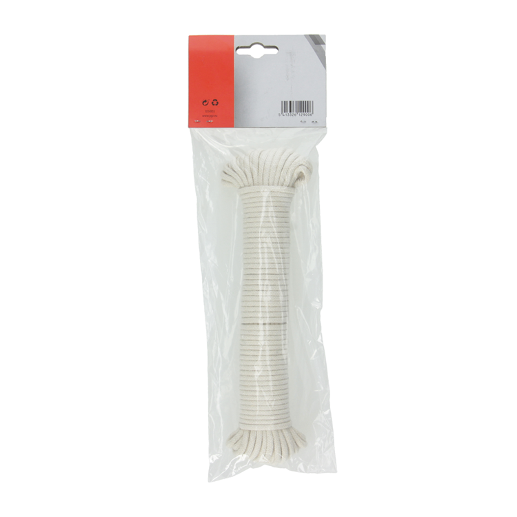 Mack 1014955 - cotton joint rope 4mm-20m | 5 pieces