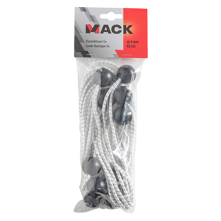 Mack 1015016 - elastic bungee ball 5pcs 30cm | 5 pieces