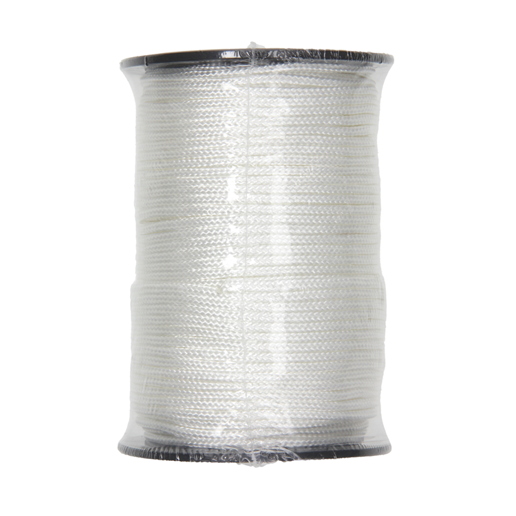 Mack 1013959 - blind cord nylon white bobbin 3mm 75m | 5 pieces