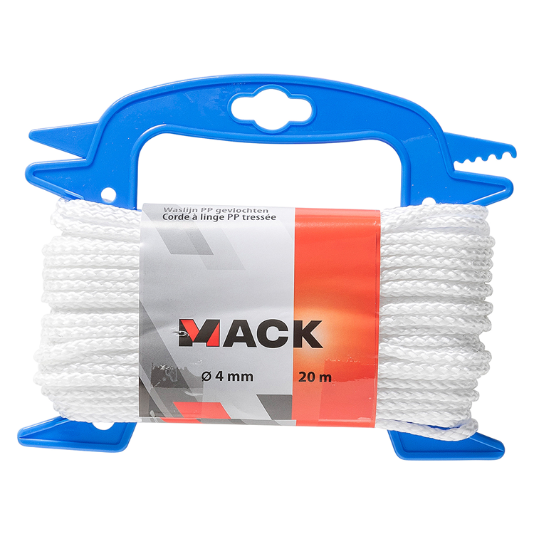 Mack 1013962 - cuerda multilon blanca carrete 4mm 20m | 5 piezas