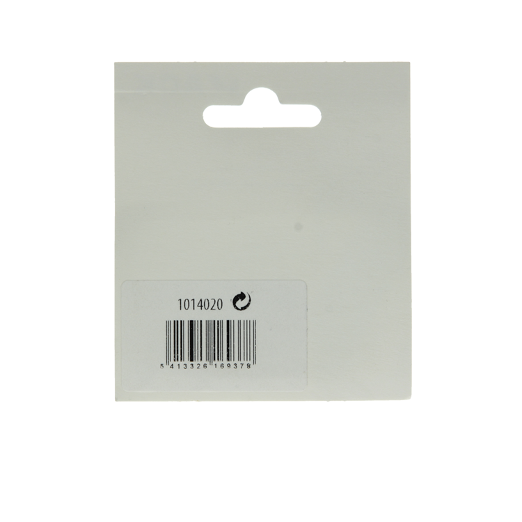 Mack 1014020 - Cerradura para armario con letras niquelada 20 mm | 5 piezas