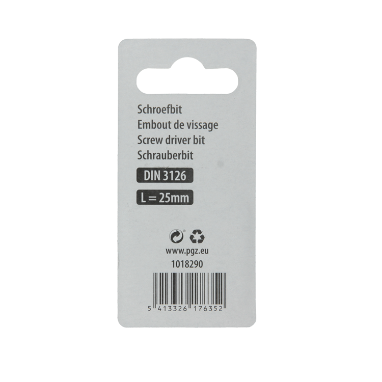Mack 1018290 - punta destornillador ph2 l25mm 3uds | 5 piezas