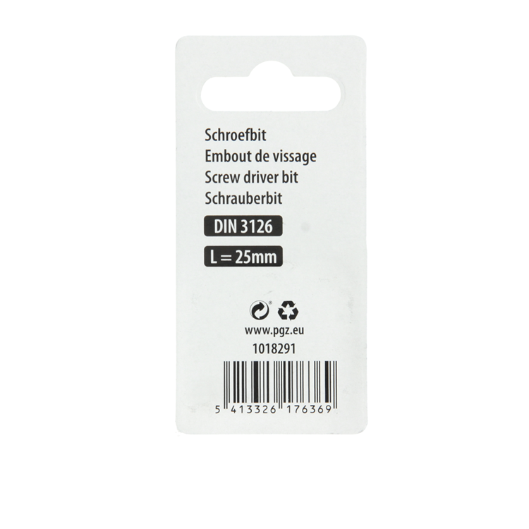Mack 1018291 - punta de destornillador ph3 l25mm 3uds | 5 piezas