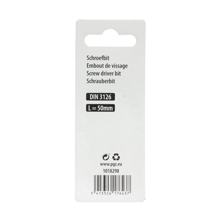 Mack 1018298 - punta de tornillo pz1 l50mm 2uds | 5 piezas