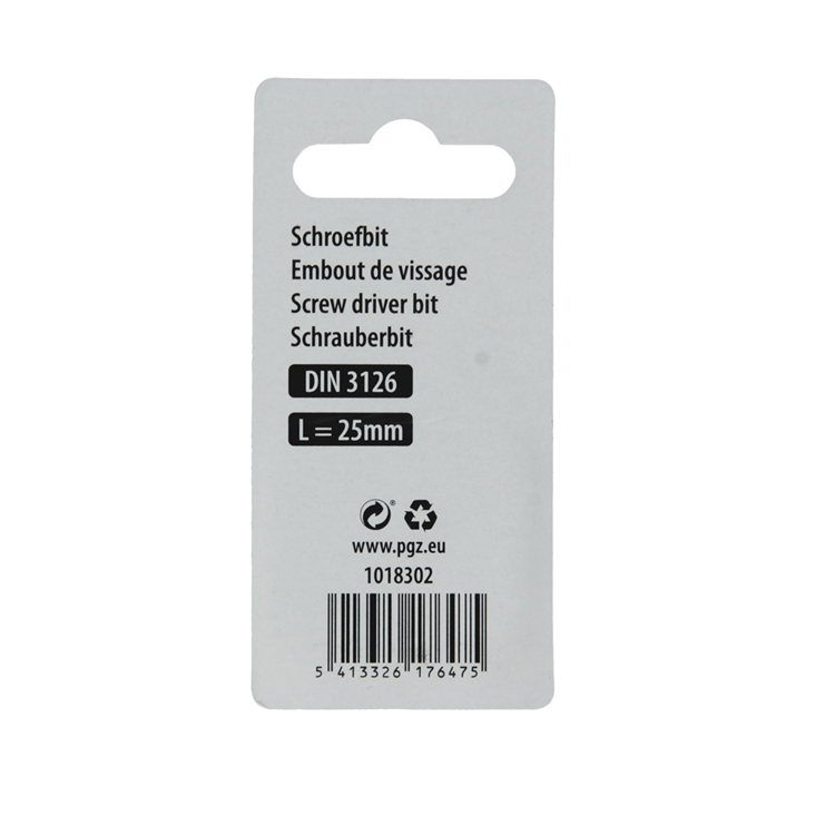 Mack 1018302 - punta de tornillo t15 l25mm 3uds | 5 piezas