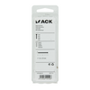 Mack 1017174 - clavo cabeza redonda acero endurecido 45 grados 1,6 x 20 mm | 10 piezas