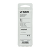Mack 1017189 - clavo para costillas de acero uk st. endurecido + galvanizado 14 piezas 2,7 x 60 mm | 10 piezas