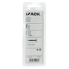 Mack 1017202 - clavo de esquisto de acero galvanizado 100 gr 3,0 x 25 mm | 5 piezas