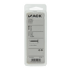 Mack 1017204 - clavo de esquisto de acero galvanizado 100 gr 3,0 x 40 mm | 5 piezas