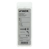 Mack 1017232 - tornillo para aglomerado con cabeza chapado en amarillo 25 piezas 4,0 x 25 mm | 10 piezas