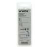 Mack 1017240 - tornillo para aglomerado con cabeza chapado en amarillo 26 piezas 4,5 x 16 mm | 10 piezas