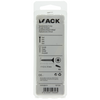 Mack 1017244 - tornillo para aglomerado con cabeza chapada en amarillo 16 piezas 4,5 x 35 mm | 10 piezas